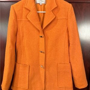 VINTAGE Courreges Women's Orange Blazer